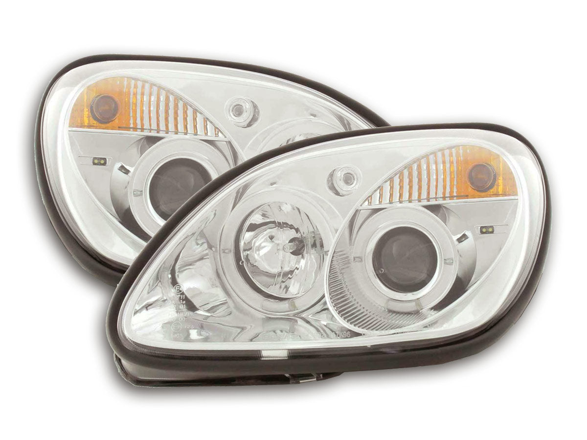 Scheinwerfer Set Mercedes SLK Typ R170 96-97 / 01-02 chrom Scheinwerfer Set Mercedes SLK Typ R170 96-97 / 01-02 chrom